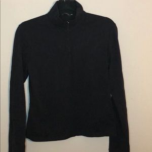 Athleta mock turtleneck athleisure top.